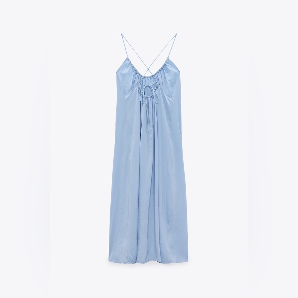 Zara Flowy Midi Dress - Picture 8 of 9